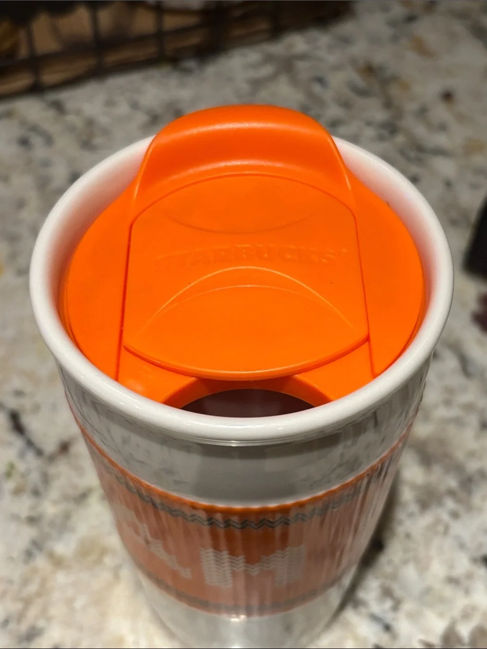 Starbucks “Team PSL” Ceramic Travel Tumbler- 10oz